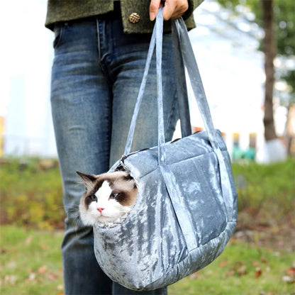 Sac de Transport Chat - CosyChat™ - Argent