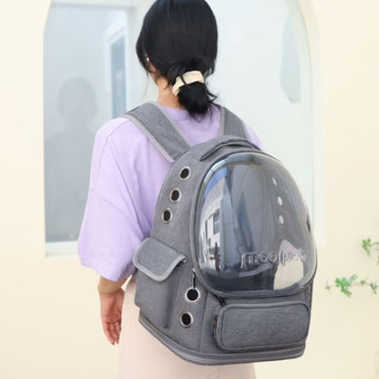 Sac à dos chat à bulle d'observation | Voyafelins